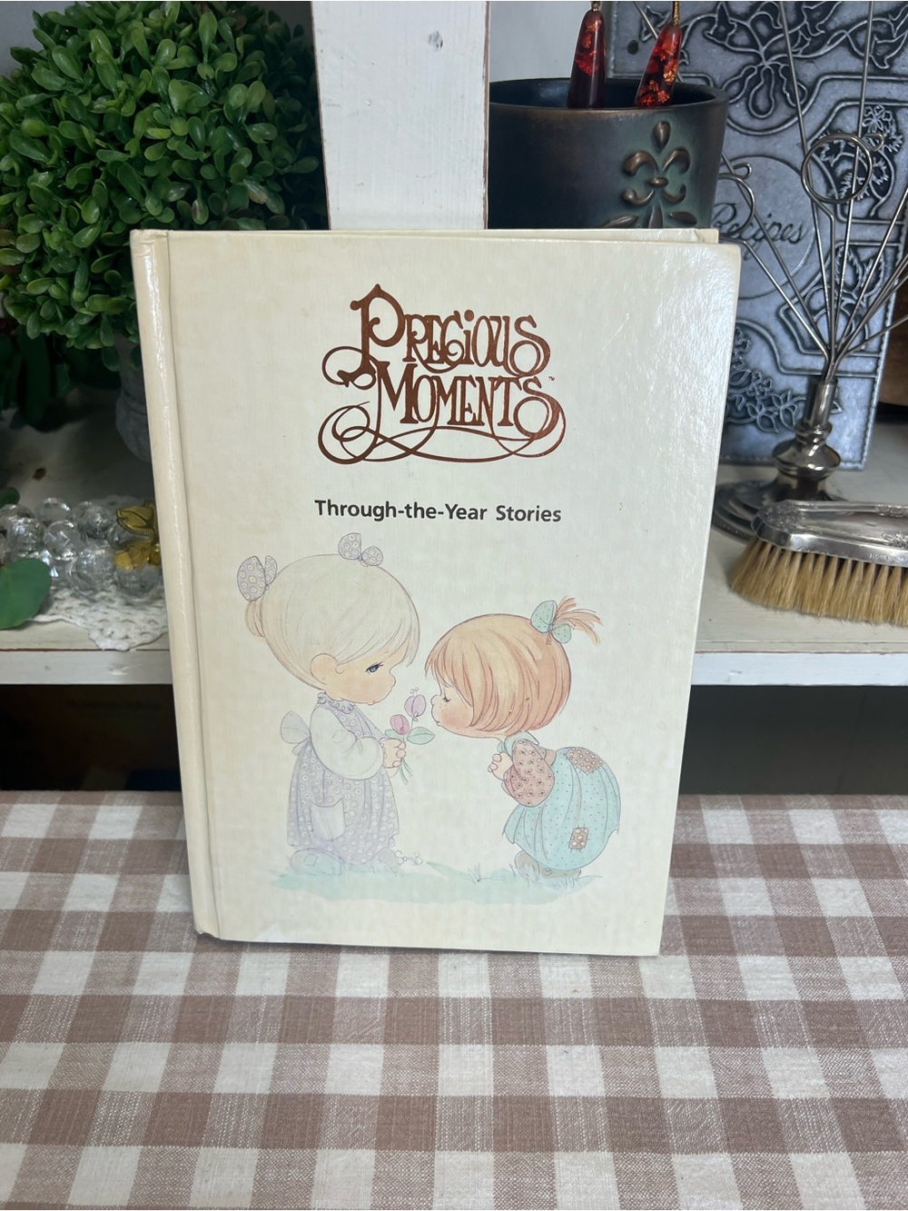 Precious moments book through the year stories kids hardback 1989